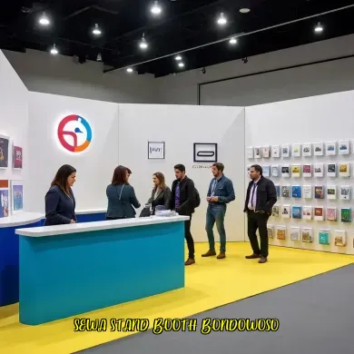 Sewa Stand Booth Bondowoso